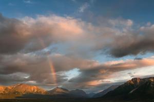Rainbow in Denali National Park. Photo courtesy of Denali National Park.