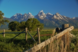 The Tetons--beautiful because the Creator made them. (photo by Robert Eaton)