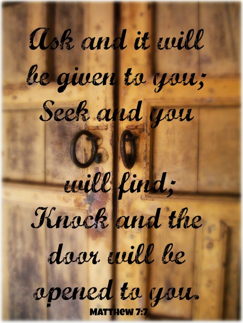 ask seek knock